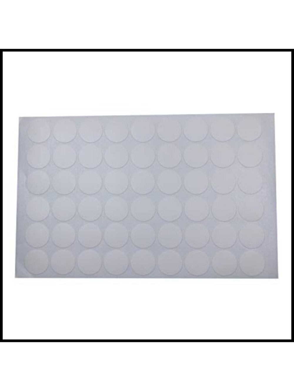 54Pcs 20mm Self-Adhesive Wooden Furniture Screw Cap Covers Hole Stickers